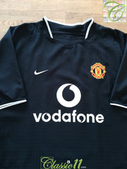 2003/04 Man Utd Away Football Shirt