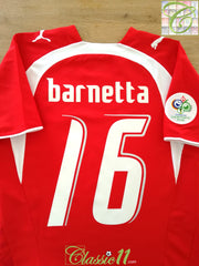 2006 Switzerland Home World Cup Football Shirt Barnetta #16