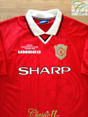 1999/00 Man Utd Home Champions League Football Shirt