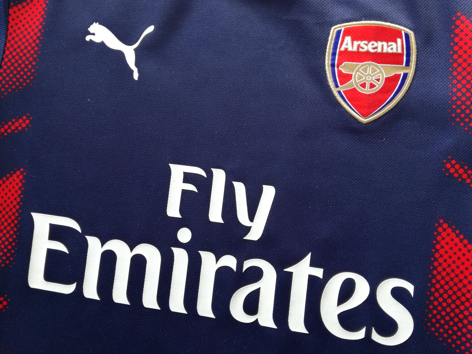 2017 Arsenal Warm Up Shirt (S)