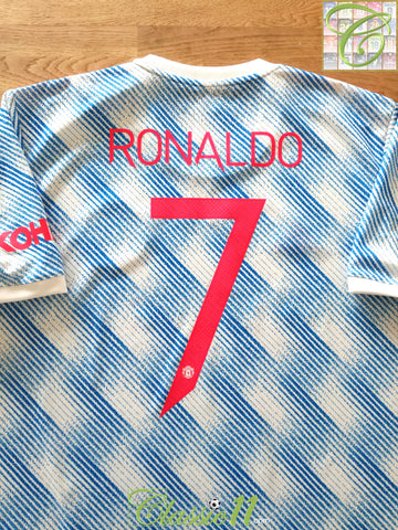 2021/22 Man Utd Away Football Shirt Ronaldo #7