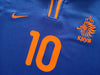 2000/01 Netherlands Away Football Shirt Bergkamp #10 (M)