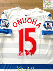 2014/15 QPR Home Premier League Match Issue Football Shirt Onuoha #15