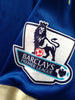 2014/15 Leicester City Home Match Worn (vs Arsenal) Premier League Football Shirt Konchesky #3 (M)