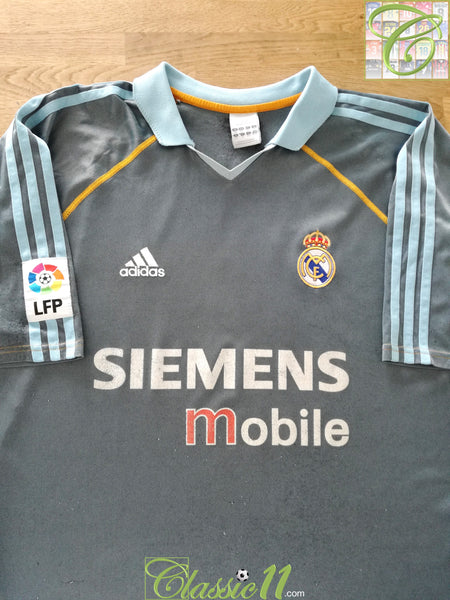 Real Madrid home soccer jersey 2003-2004 Ronaldo #9