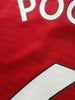 2018/19 Man Utd Home Premier League Football Shirt Pogba #6 (S)