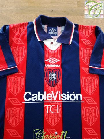 1996 San Lorenzo Home Football Shirt