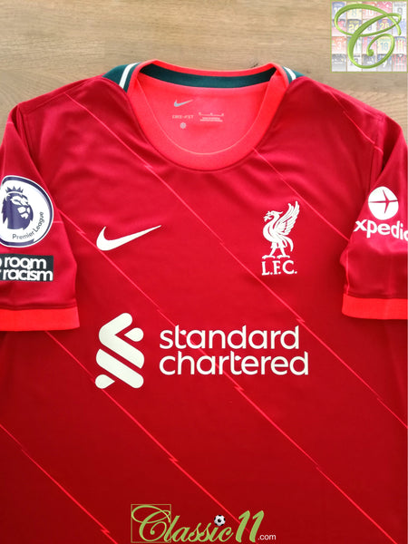 2021/22 Liverpool Home Premier League Football Shirt Elliott #67