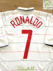 2003/04 Man Utd 3rd Football Shirt Ronaldo #7