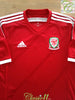 2013/14 Wales Home Football Shirt Ramsey #10 (S)