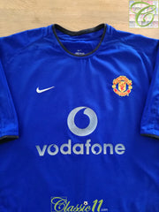 2002/03 Man Utd 3rd Football Shirt (XL)