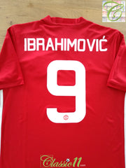 2016/17 Man Utd Home Football Shirt Ibrahimović #9