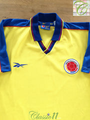 Colombia Rene Higuita 90 Italy World Cup Retro Vintage Jersey 