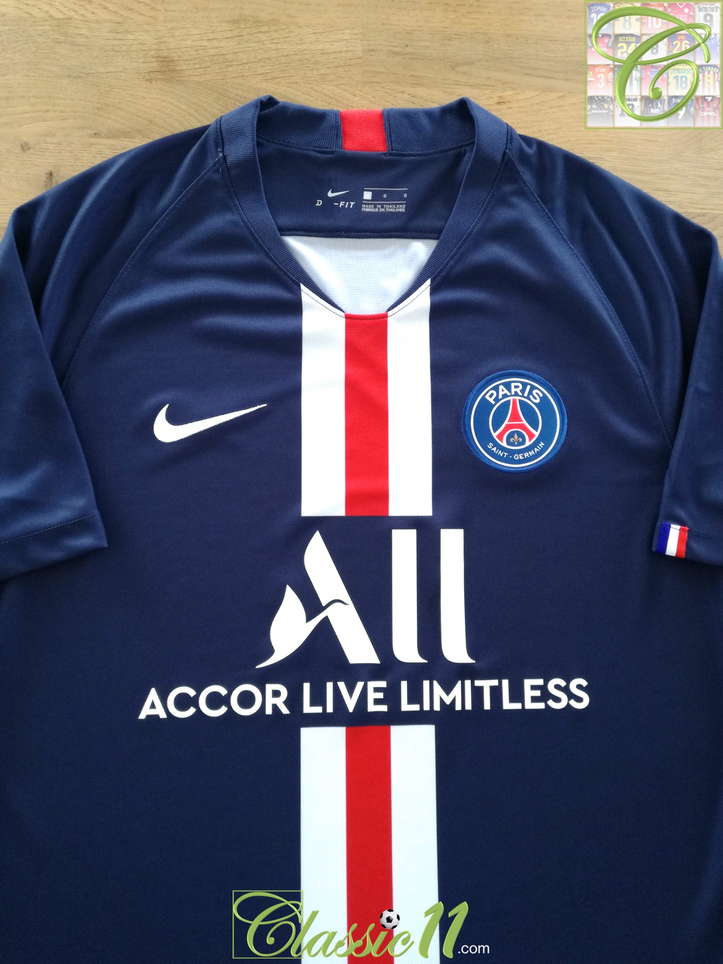 2019/20 PSG Home Football Shirt