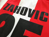 1999/2000 Oympiacos Home Football Shirt Zahovic #25 (XL)