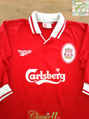 1996/97 Liverpool Home Long Sleeve Football Shirt