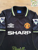 1998/99 Man Utd 3rd Premier League Football Shirt Johnsen #5 (M)