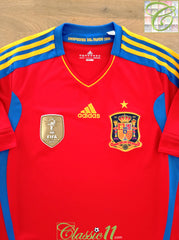 2010/11 Spain Home World Champions Football Shirt