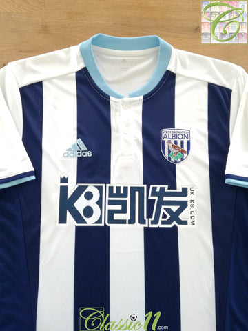 2016/17 West Bromwich Albion Home Football Shirt