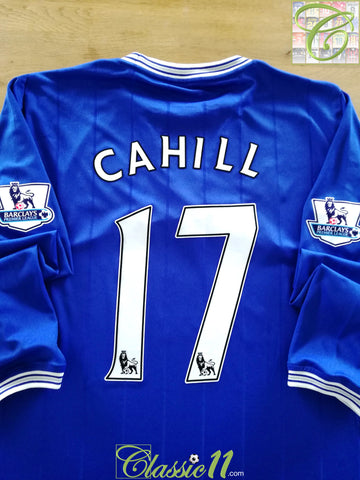 2009/10 Everton Home Premier League Football Shirt. Cahill #17