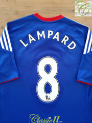 2010/11 Chelsea Home Premier League Football Shirt Lampard #8