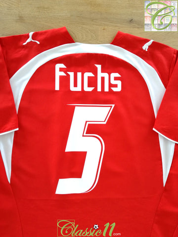 2006/07 Austria Home Football Shirt Fuchs #5