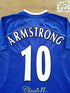 2001/02 Ipswich Town Home Football Shirt Armstrong #10 (S)