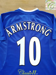 2001/02 Ipswich Town Home European Football Shirt Armstrong #10 (S)