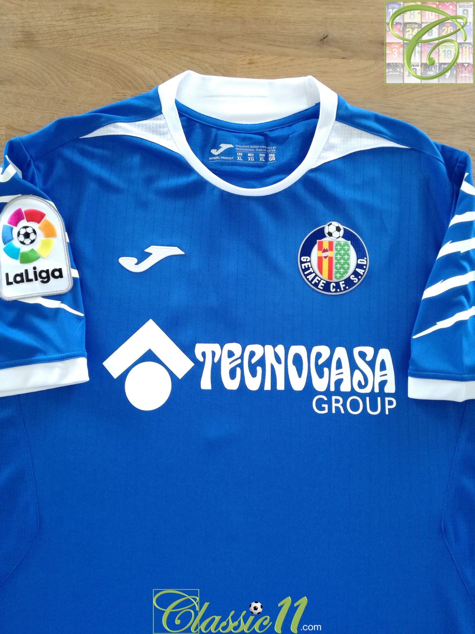 2019/20 Getafe Home La Liga Football Shirt Mata #7 (XL) *BNWT*