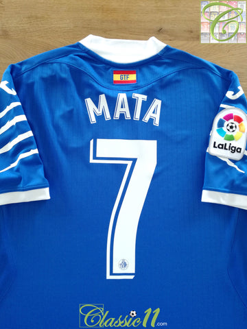 2019/20 Getafe Home La Liga Football Shirt Mata #7