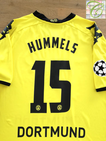 2011/12 Borussia Dortmund Home Champions League Football Shirt Hummels #15