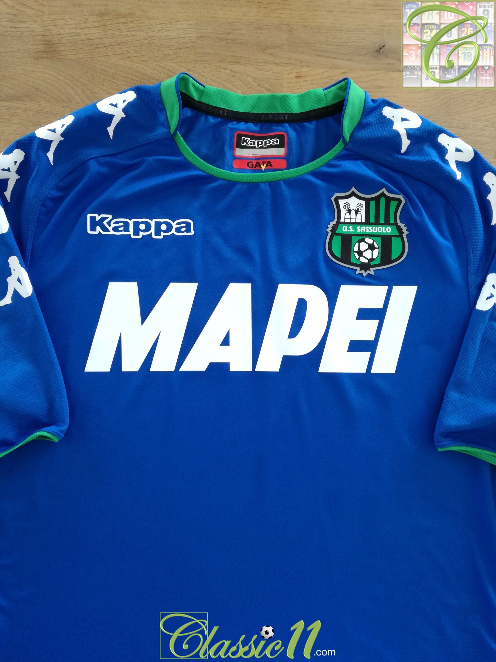 2017/18 U.S. Sassuolo 3rd Football Shirt