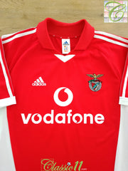 2001/02 Benfica Home Football Shirt