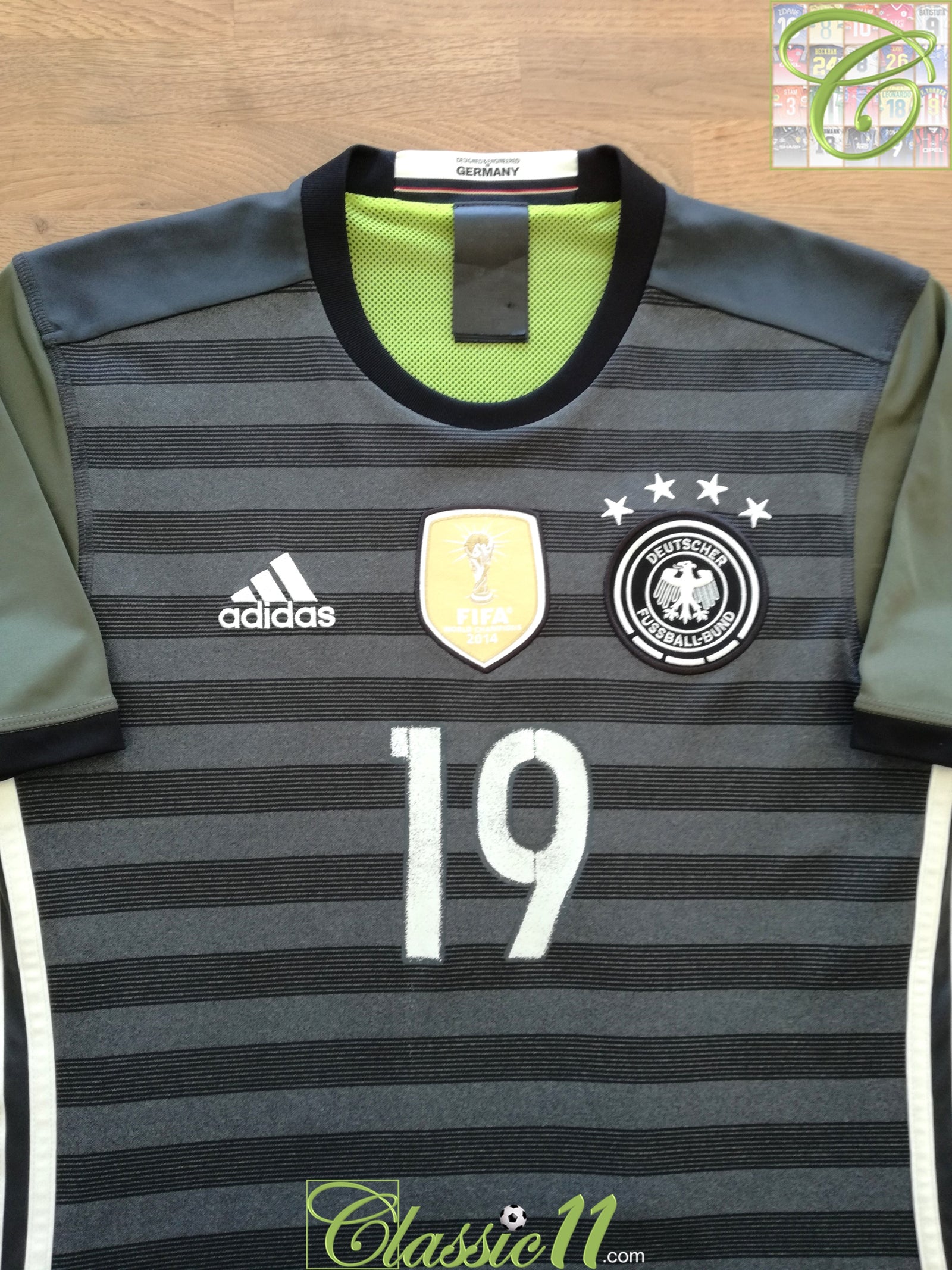 2015/16 Germany Away Football Shirt Götze #19