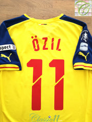 2014/15 Arsenal Away FA Cup Football Shirt Özil #11 (M)
