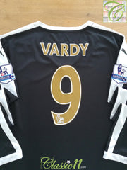 2015/16 Leicester City Away Long Sleeve Football Shirt Vardy #9