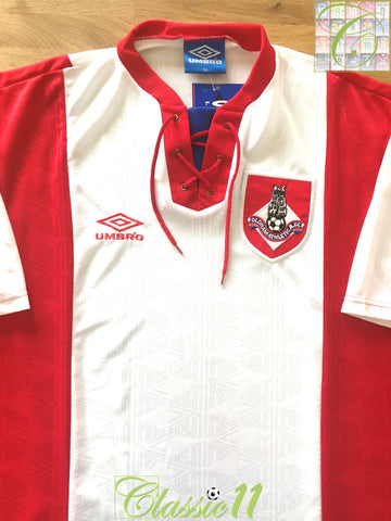 1992/93 Oldham Athletic Away Football Shirt (XL) *BNWT*