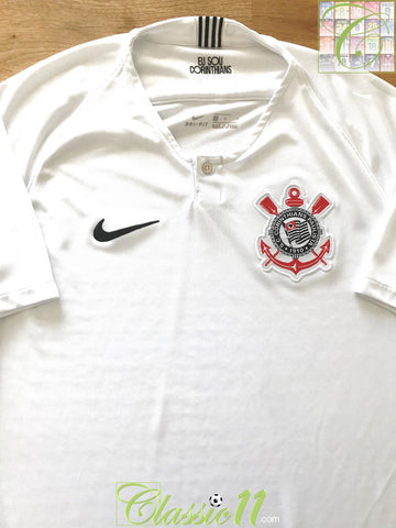 2018 Corinthians Home Football Shirt (L)