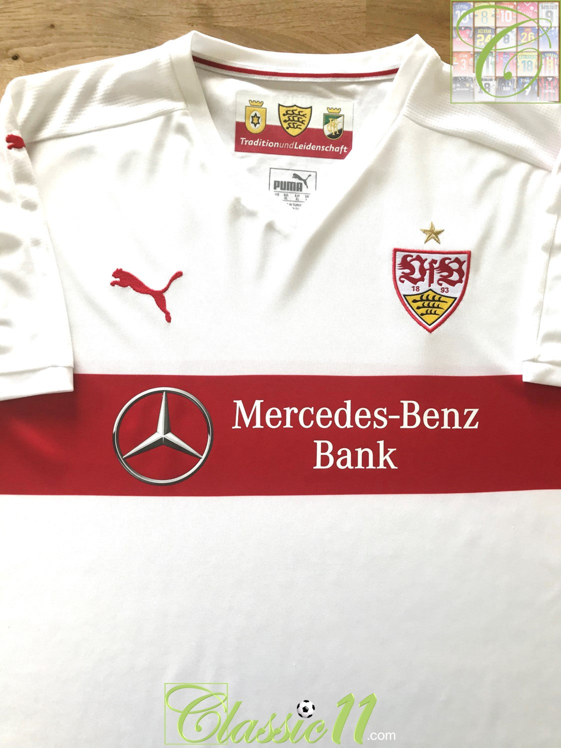 2015/16 Stuttgart Home Football Shirt