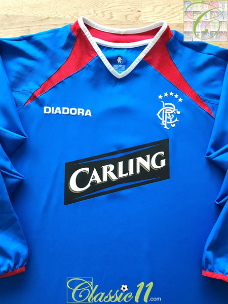 Glasgow rangers football sales shirt