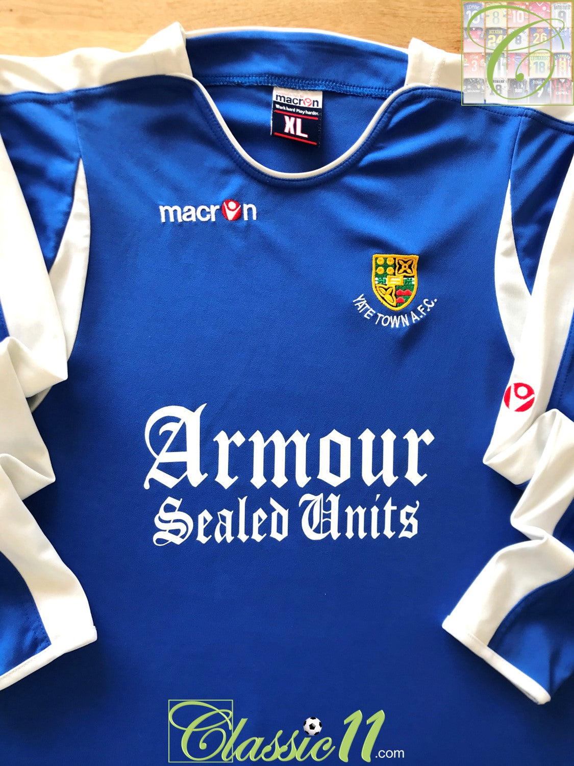 2009/10 Yate Town Home Football Shirt (XL)