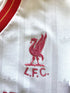 1985/86 Liverpool Away Football Shirt (S)