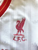 1985/86 Liverpool Away Football Shirt (S)