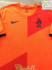 2012/13 Netherlands Home Football Shirt