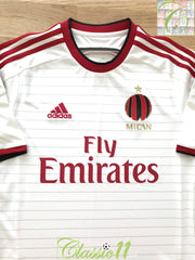 2014/15 AC Milan Away Football Shirt (S)