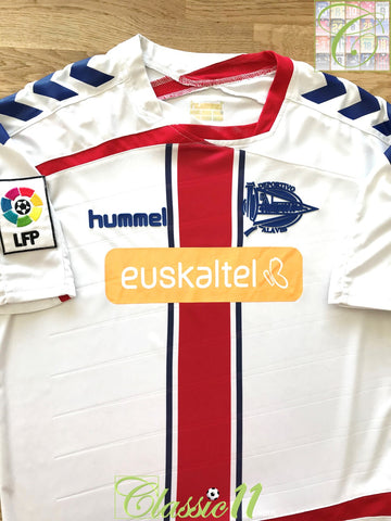 2015/16 Deportivo Alaves Away La Liga Football Shirt (S)