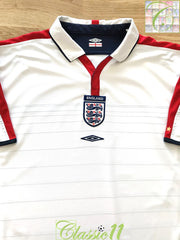 2003/04 England Home Football Shirt