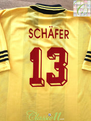 1995/96 Stuttgart 3rd Football Shirt Schäfer #13 (XL)