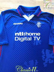 2002/03 Rangers Home Football Shirt (XXL)