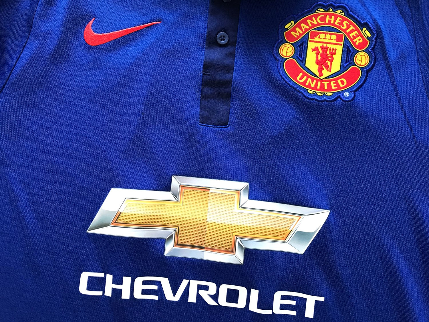 2014/15 Man Utd 3rd Premier League Football Shirt Di Maria #7 (S)